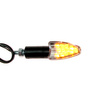 2x LED Turn Signals M8x1.25 12-LED F/R ATV/Scooter/Motorcycle E-approved