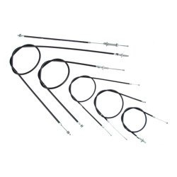 Name: Bowden cable set for Junak M10 (6-piece)
Description: Complete 6-piece control cable kit for Junak M10 motorcycle
