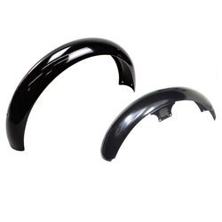 Set of 2x mudguards black for Simson S51 S50 - 1st choice