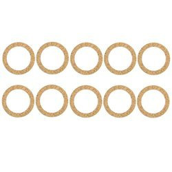 10x Cork Fuel Tank Cap Gaskets 60x80mm for AWO, MZ ES/ETZ, JAWA