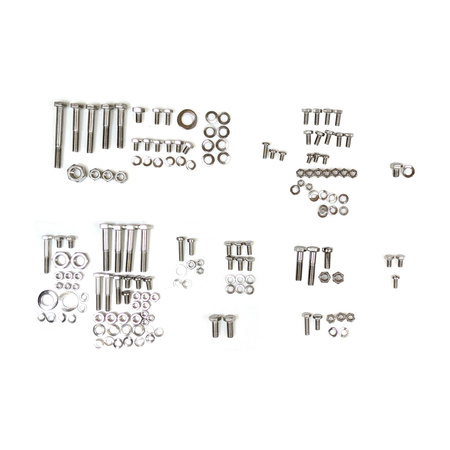 Edelstahl Schrauben Set (153St) Sechskantschraube A2 passend für Simson SR2 SR2E