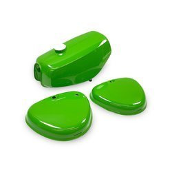 Set Tank + Seitendeckel versiegelt 1.Wahl für Simson S51 S70 - saftgrün gelbgrün