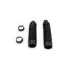 Pair Telescopic Fork Gaiters + Caps & Clamps for Simson S50 S51 SR50 SR80