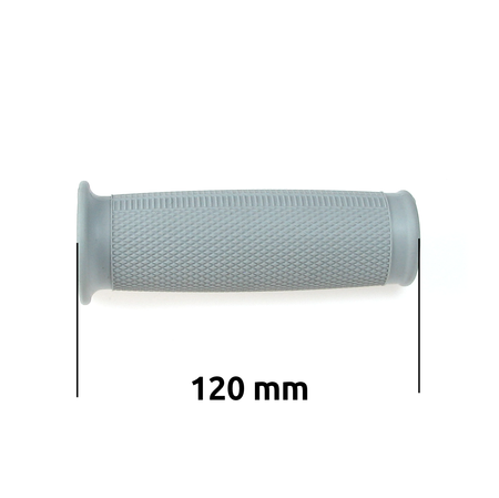 Grips (pair) spherical shape suitable for Simson SR1 SR2 KR50 Sparrow - gray