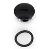 Black aluminum plug screw/cap for Simson S51/KR51/SR50 + O-ring