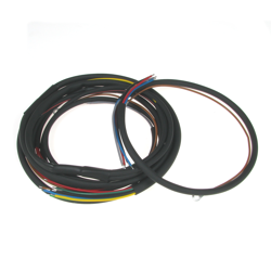 Cable harness for TRIUMPH TWN BDG 250 250 H 125 SL (with colored circuit diagram)