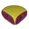 Motorcycle Seat Cover for Simson SR2/SR2E - Yellow/Bordeaux (1st Quality)