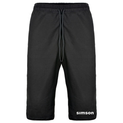 Krótkie Spodnie dresowe für modele SIMSON — czarne 3/4, rozmiar XL