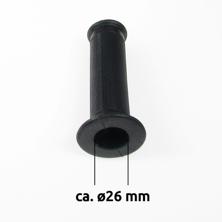 Grip rubber right without hole for Simson AWO KR51 SR4 MZ ES ETS TS BK350 RT125 IWL