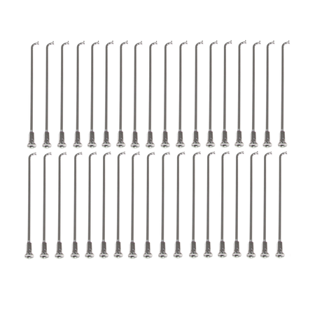 Speichensatz 36 St. 149 mm + Nippel M3 chrom für Jawa 50 21 20 MUSTANG 23P