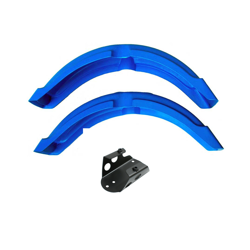 Front fender + holder Enduro - Sport for Simson S50 S51 S53 S70 S83 - blue