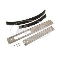 Set Scheuerleisten R+L Aluminium Keder Nieten Motortunnel Simson KR51 Schwalbe