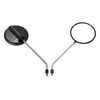 2x M8 120mm Stainless Steel Mirrors for Simson S50/S51/S70/KR51/Schwalbe
