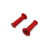 Pair of Red Rubber Handlebar Grips for Simson S50 S51 S53 S70 SR50