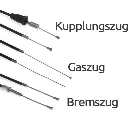 Bowdenzugsatz für Hercules MK 1 MK 2 Mokick Gaszug Bremszug Kupplungszug