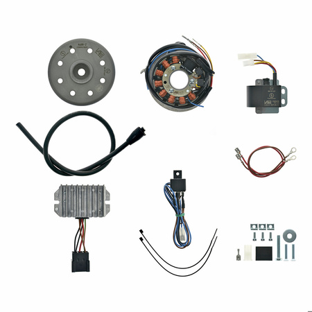 Alternator + Electronic Ignition for MZ ETZ 250/251/301 12V 180W