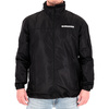 SIMSON Motorcycle Rain Jacket, Waterproof, Black, XXXL