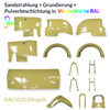 Powder Coating for Simson Duo Sheet Parts - RAL Color (Motorbike)