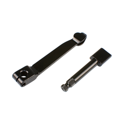 Rear Brake Lever Key for MZ ES/TS/ETS/ETZ 125–250, Black