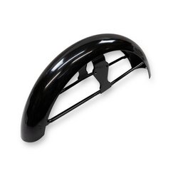 Front Fender/Mudguard with Stay for Simson S50 S51, Black Powder-Coated