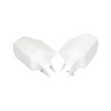 White Handguards/Hand Protectors Set for MZ ETZ Motorcycle