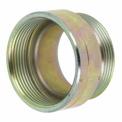 Krümmermutter 2.Untermaß für Simson S50, S51, KR51 Schwalbe