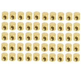 50x Solder-on Nipple 5.5x6mm for Throttle/Gear Bowden Cables - Universal