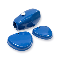 Buffalo fuel tank set for Simson S50 S51 S70 - blue