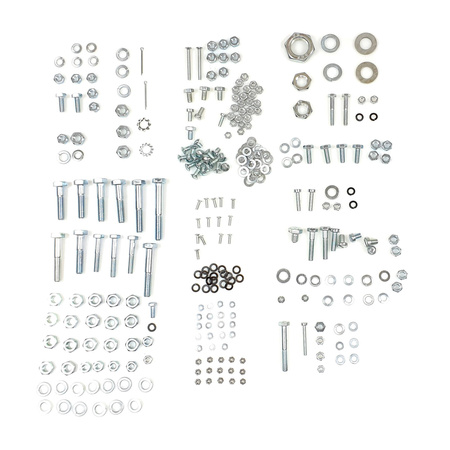 Galvanized Hex Bolts Set 296pcs 8.8 for Jawa 50 Type 20 Pionyr