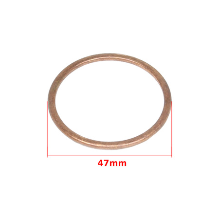 Elbow seal copper ø40x47 for MZ ETZ 250 251 301, TS250, ES250, AWO