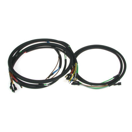 Wiring harness for Hercules Prima 5S with external ignition coil | with colored wiring diagram