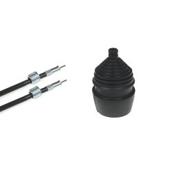 Rubber Boot + Speedo/Tachometer Cable for Simson S50 S51 S70