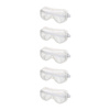 5x Schutzbrille SET Sicherheitsbrille Augenschutz Arbeitsschutzbrille