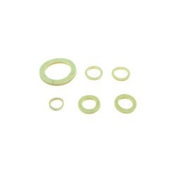 Felt Ring Set Engine/Gearbox Rear & Front Wheel BMW R35 (6pcs)