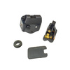 Dip switch insert w/ side cutout & headlight flasher — Simson KR51 SR4