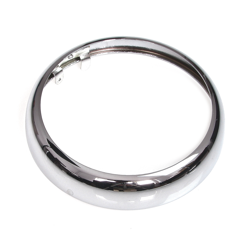 Chrome headlight ring & clamp for Simson SR1 SR2 SR2E - 1st quality
