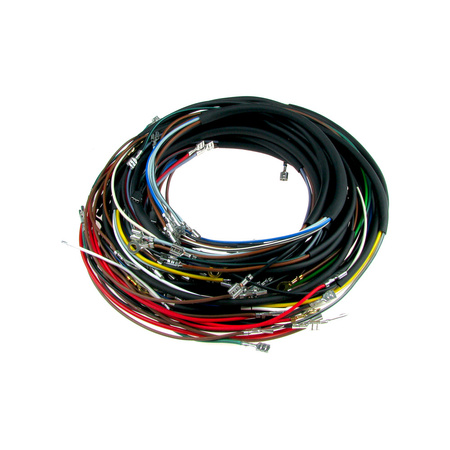 Cable harness for MZ ETZ 125, ETZ 150, ETZ 250, ETZ 251 Deluxe (with circuit diagram)