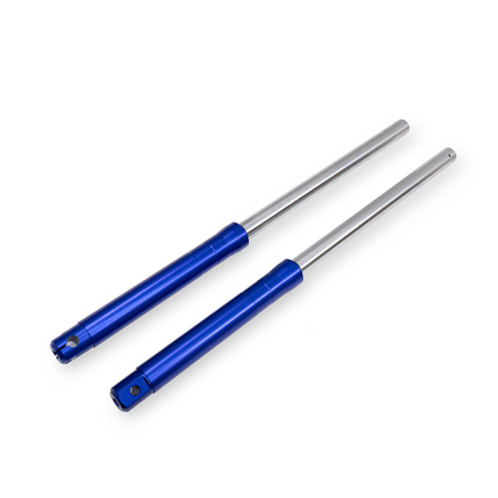 Front Fork Tubes w/ Hydraulic Damping for Simson S50/S51/S53/S70/S83 - Blue