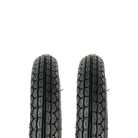 2x Awina 3.0x12 47N 4PR Street Tires for Simson SR50/SR80 Scooter