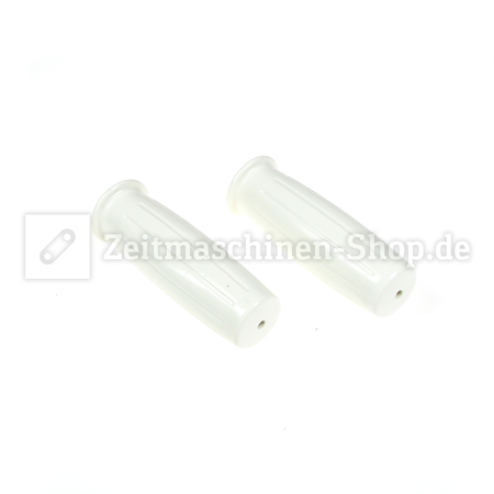 Grips Grips (pair) for handlebars 22 mm for Simson, MZ - white