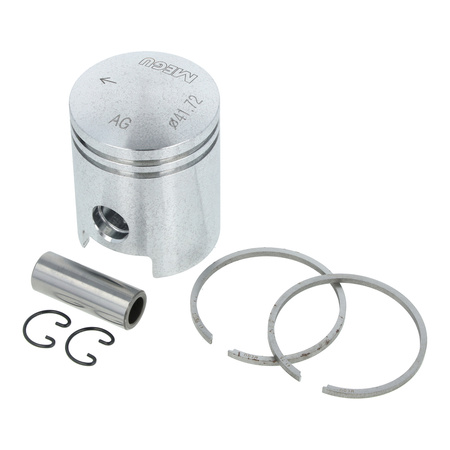 Piston 41mm Cast-Iron Sleeve for Simson S61 60cc +3 Oversize