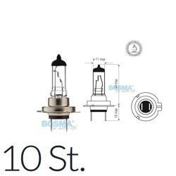 10x H7 12V 55W Halogen Headlight Bulbs PX26d E-Marked for Motorbikes