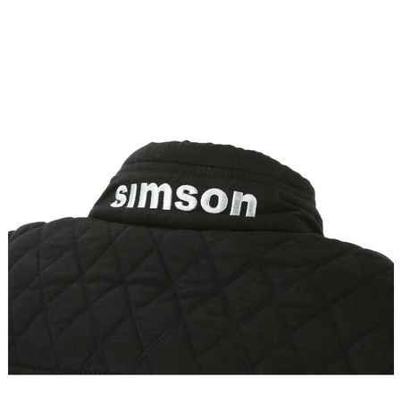 SIMSON Motorcycle Jacket, Black, Size L
