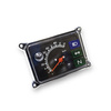Black Rectangular Speedometer Gauge Cluster for Simson SR50/SR80