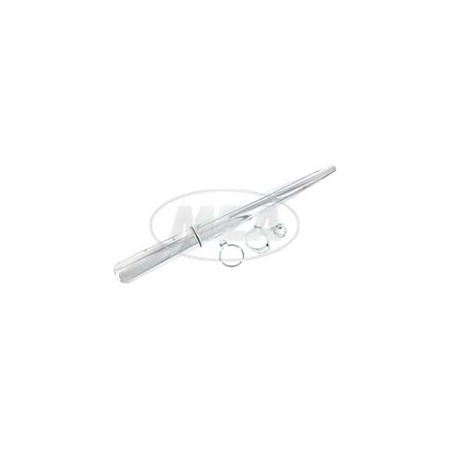 Chrome Exhaust Muffler Ø28mm 1.5mm for Simson SR50/SR80