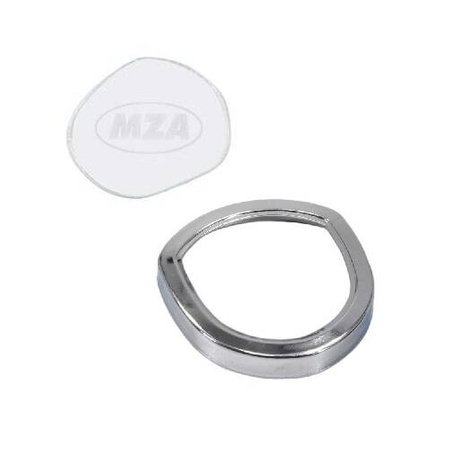 Speedometer glass flat ø80 for speedometer tachometer for MZ ETZ TS, AWO EMW IFA BK