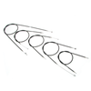 Bowden Cable Set for DKW NZ250 (5-piece) – Black