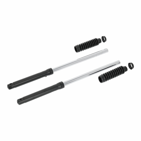 Widelec teleskopowy do Simson SR50, SR80 z hamulcem bębnowym, czarny