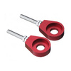 Pair Reinforced ALU Chain Adjusters for Simson S51/SR4/KR51 - Red