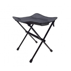 Folding stool compact and practical for camping and motorcycle trips